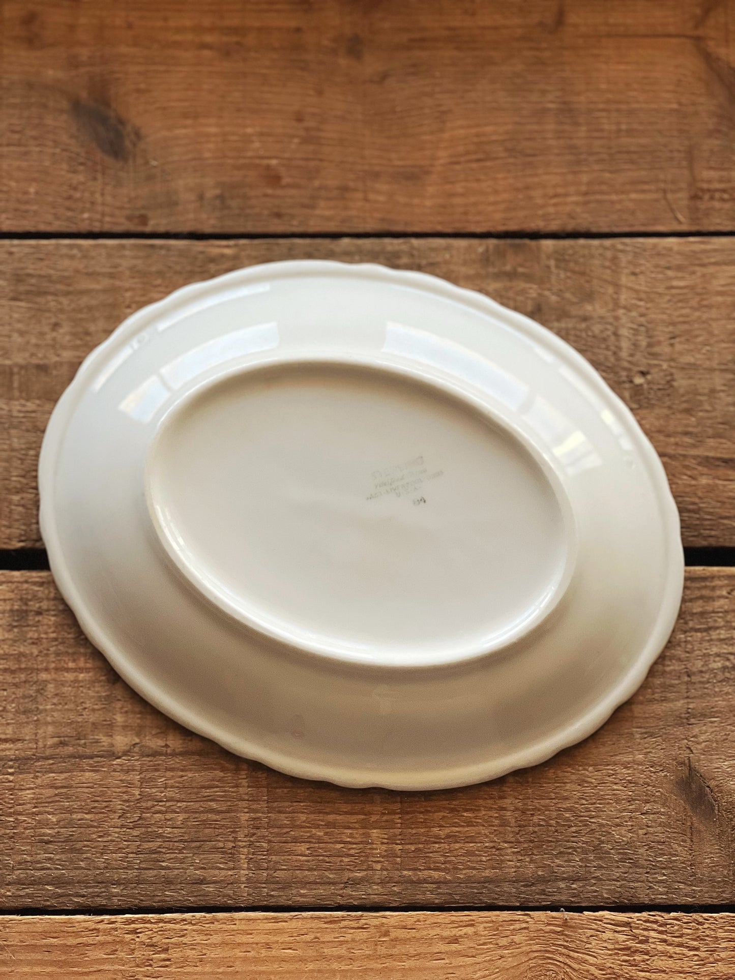 Small Vintage Oval Platter by Sterling China