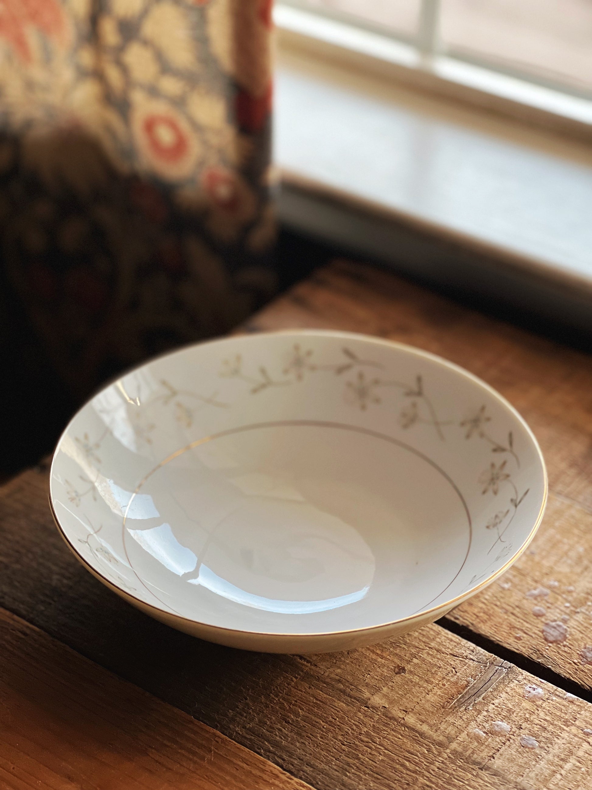 vintage serving bowl