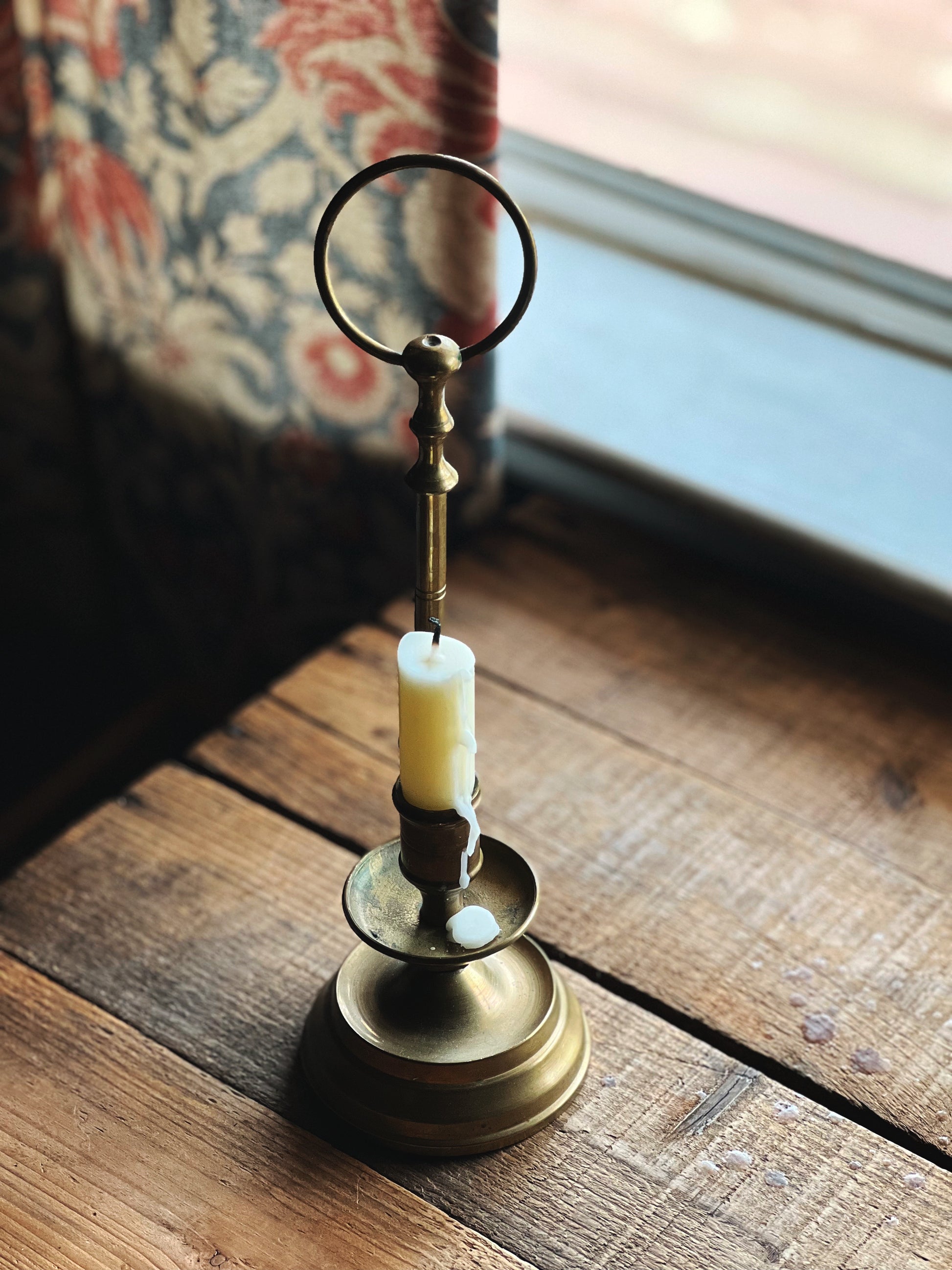 Vintage Brass Taper Candleholder