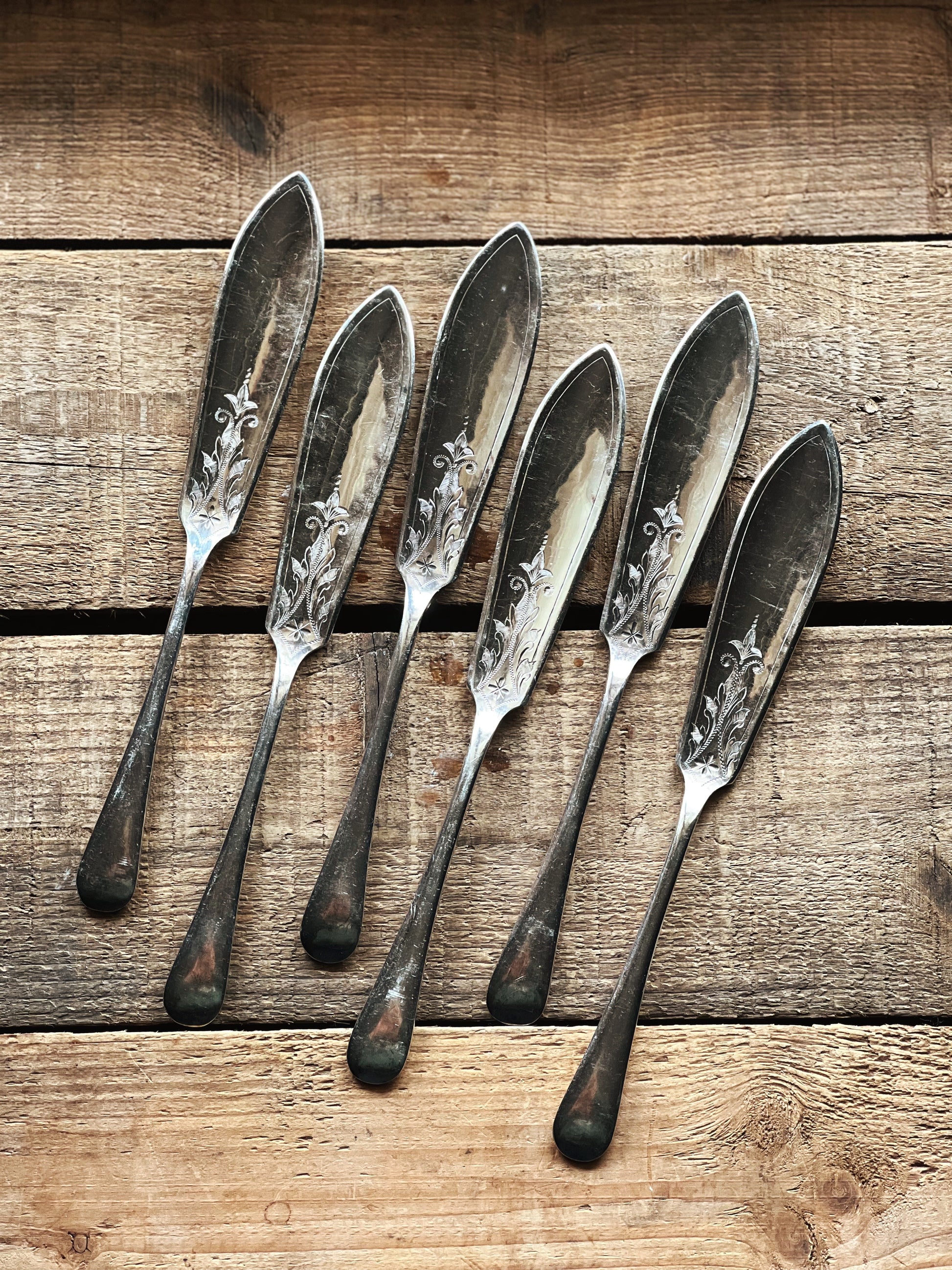 Vintage W & S.Blackinton Kings Ransom Butter Knife / Spreader