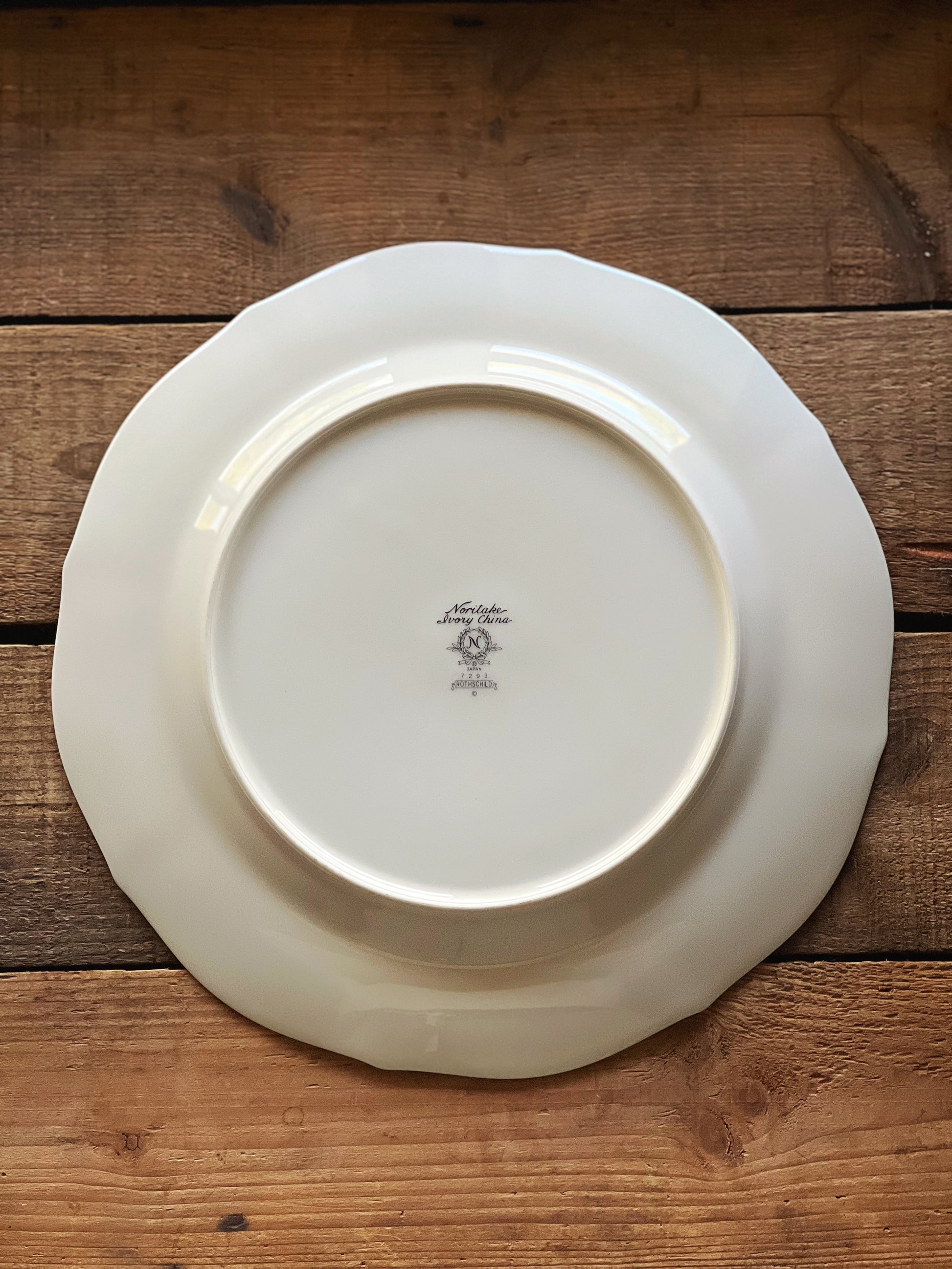 Vintage Noritake Rothschild Dinner Plate