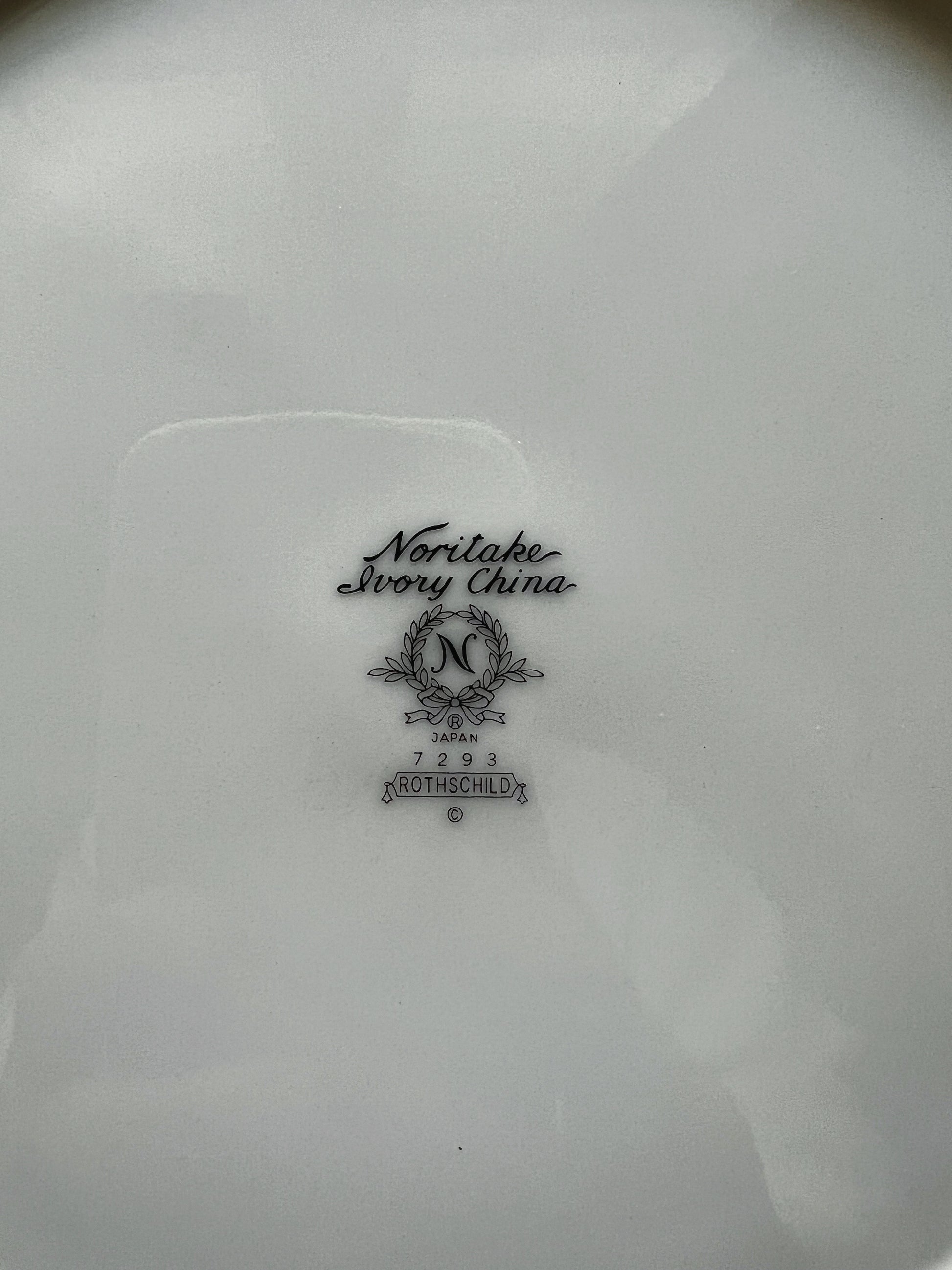 Vintage Noritake Rothschild Dinner Plate