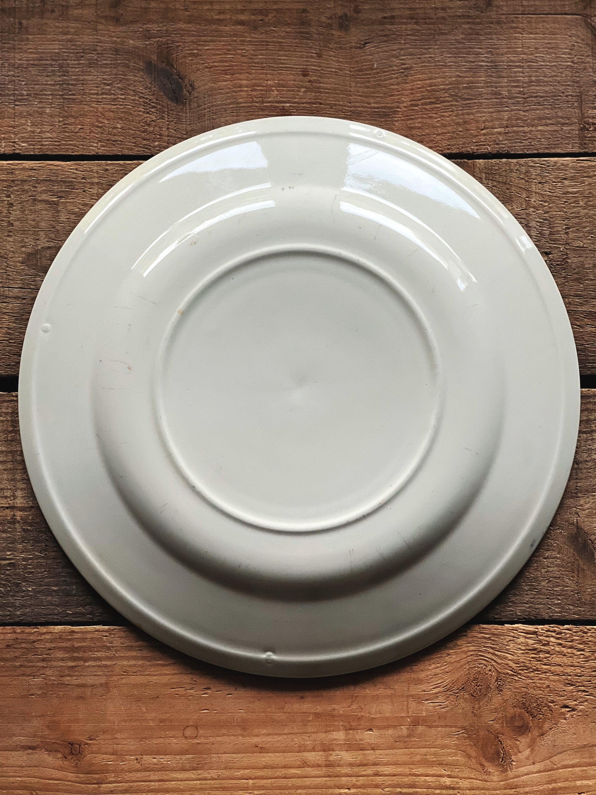 Set of 4 Hand Painted Vintage Dinner Plates
