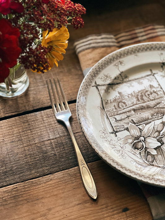 Antique Flatware: Oneida Community Plate Adam Dinner Fork
