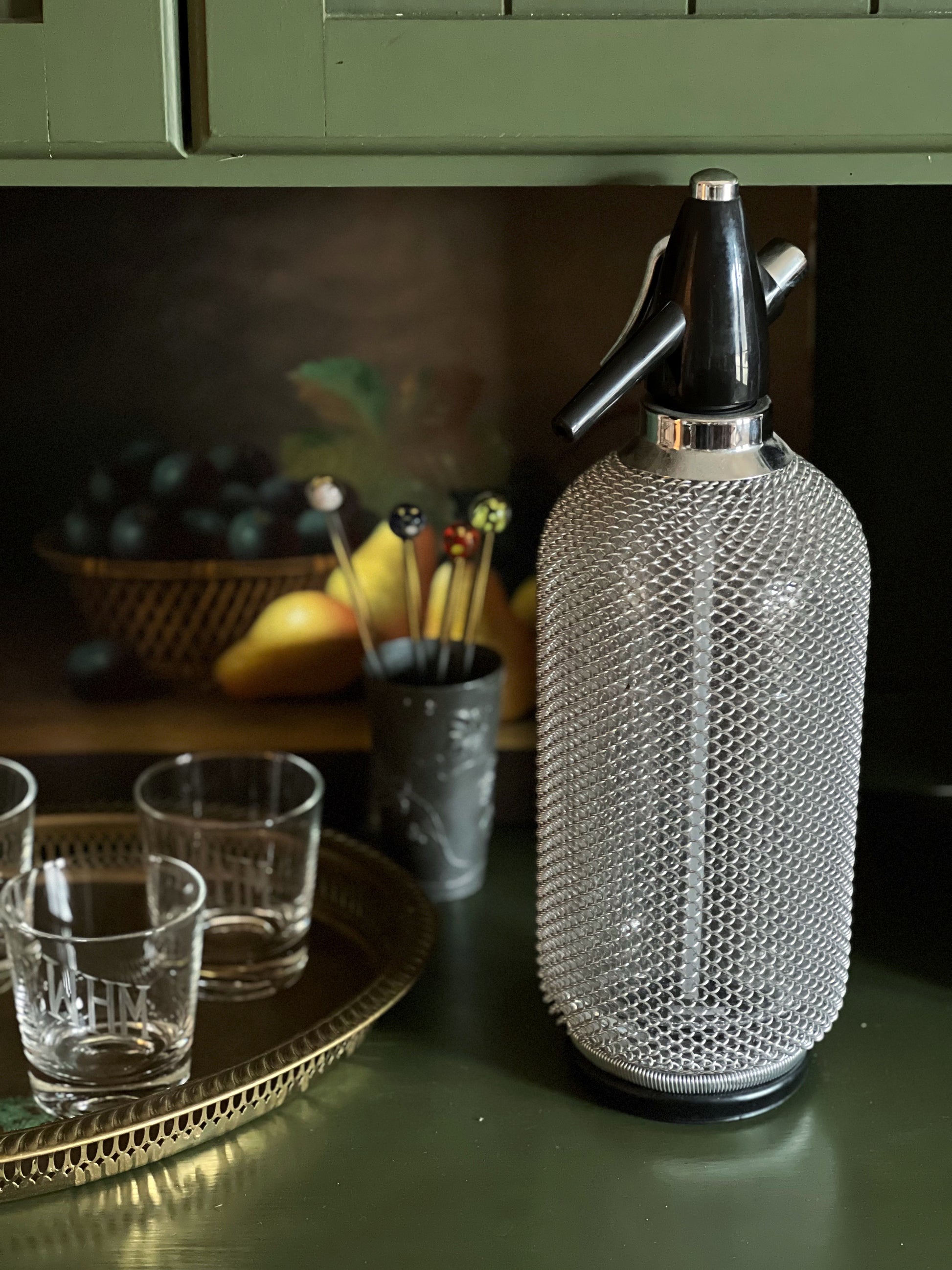 Large Seltzer Bottle / Soda Syphon