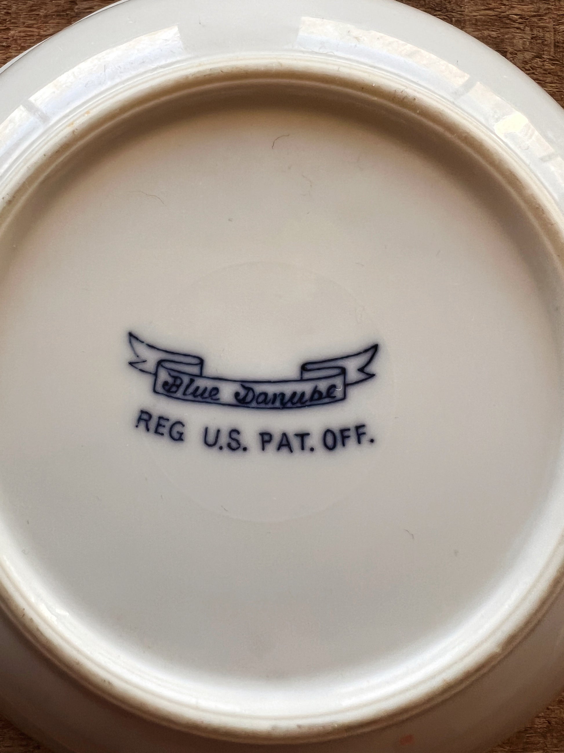 Vintage Blue Danube Japan Coupe Cereal Bowl