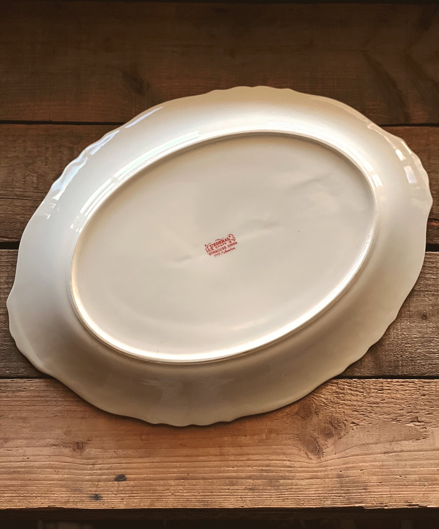 Vintage Syracuse China Federal Shape Brantley Serving Platter