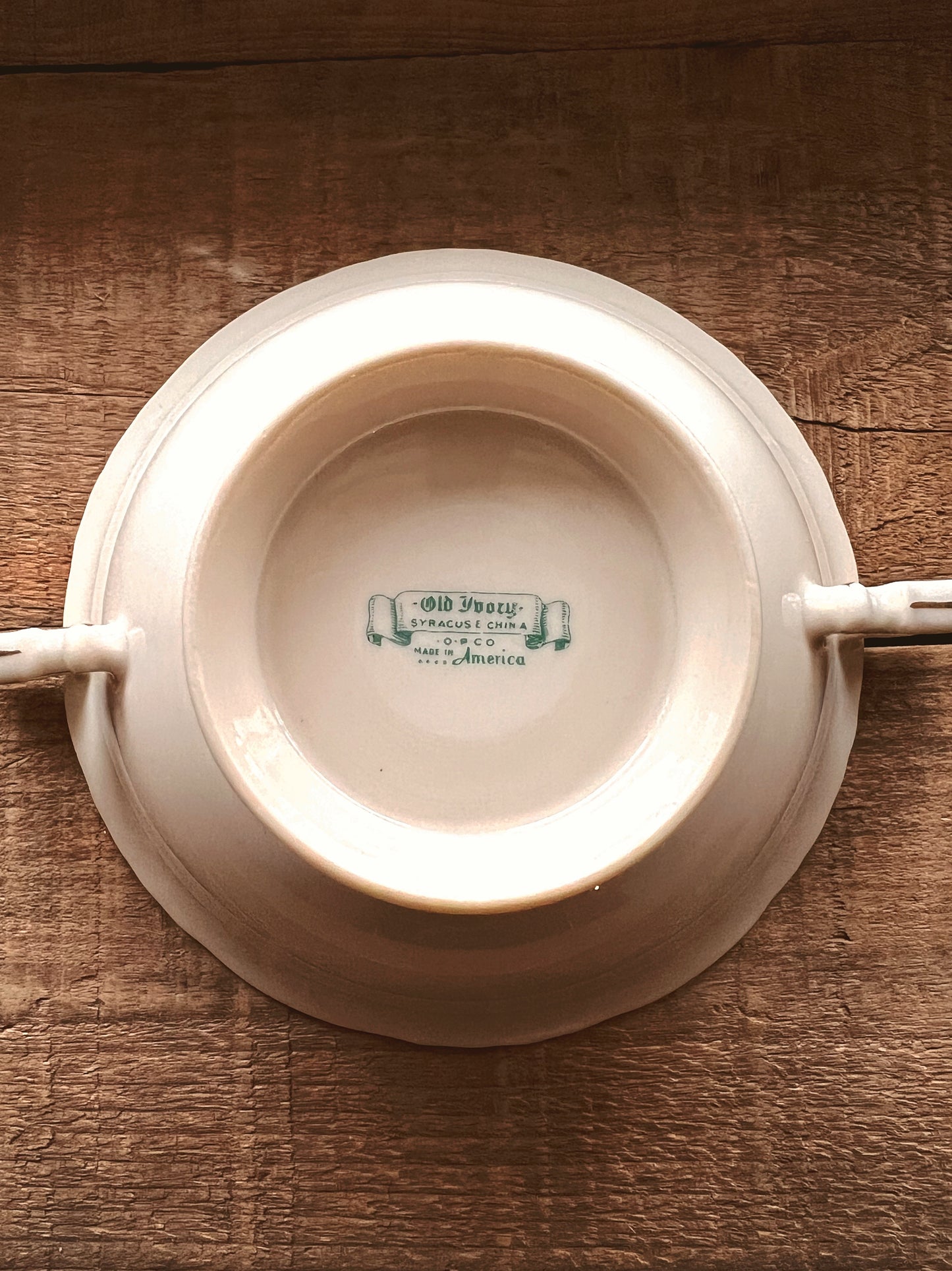 Vintage Syracuse China Federal Shape Brantley Cream Soup Bowl
