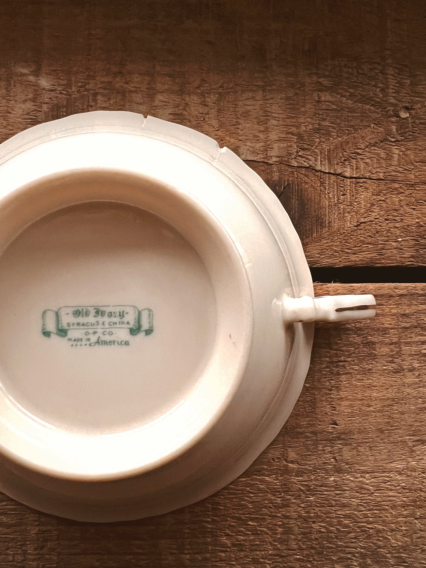 Vintage Syracuse China Federal Shape Brantley Cream Soup Bowl