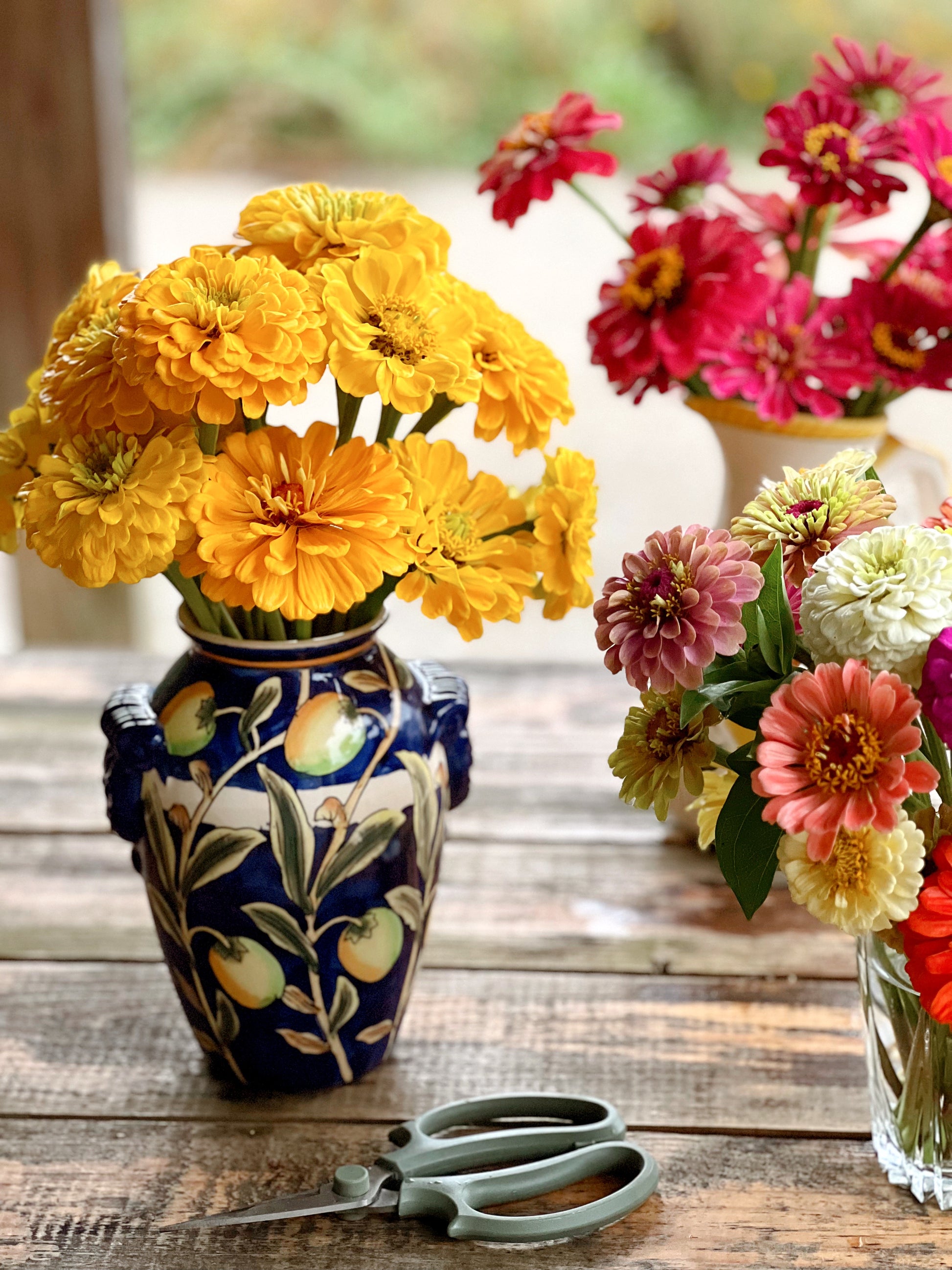 Vintage Hand Painted Vase