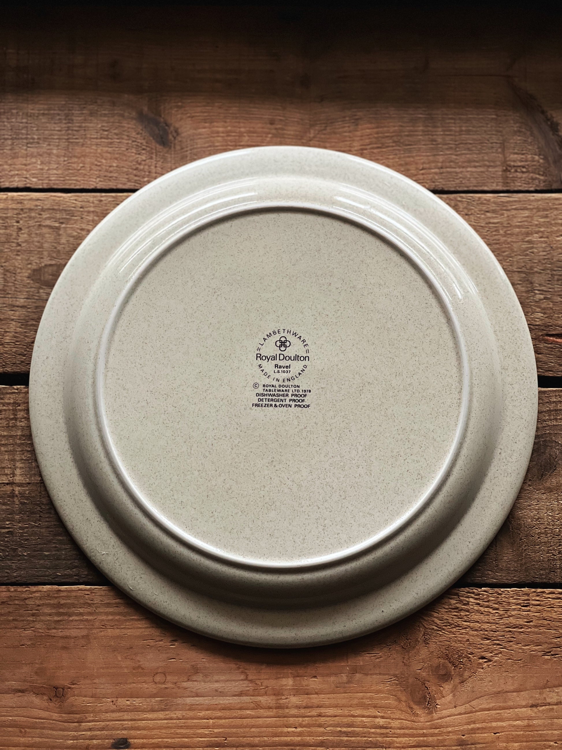 Vintage Royal Doulton Ravel Dinner Plate