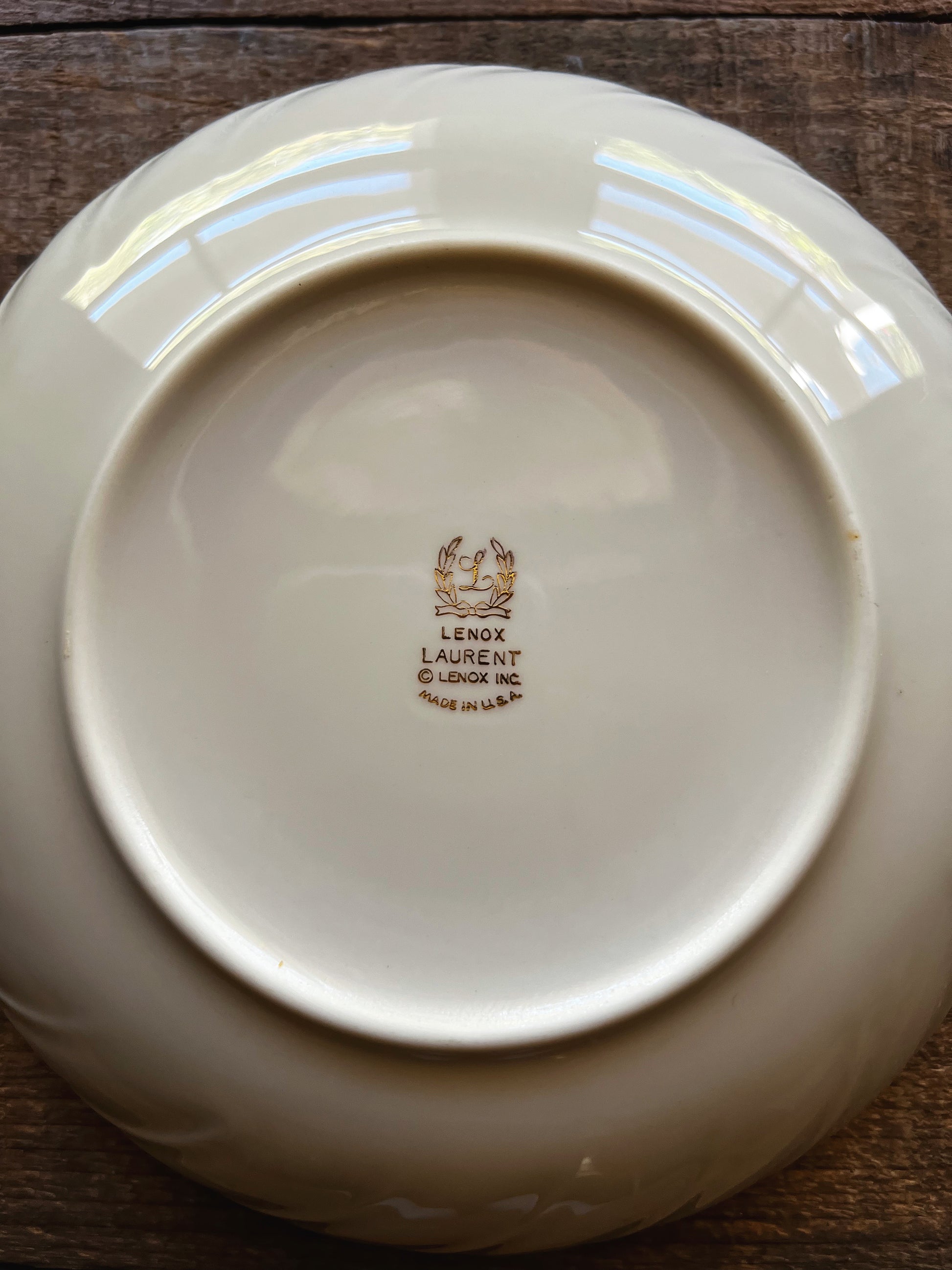 Vintage Lenox Laurent Coupe Soup Bowl