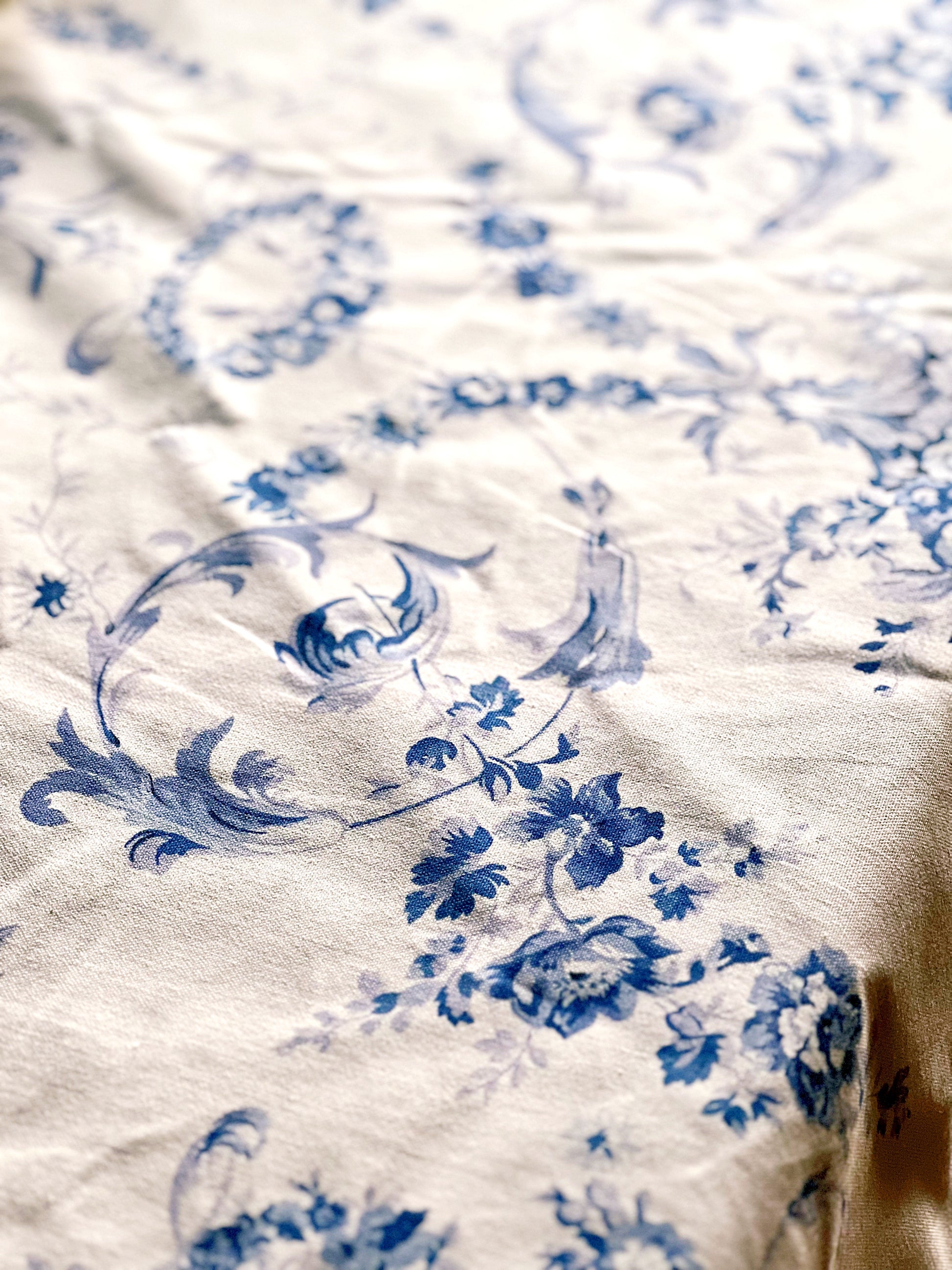 Vintage Ralph Lauren Floral Fabric Remnant