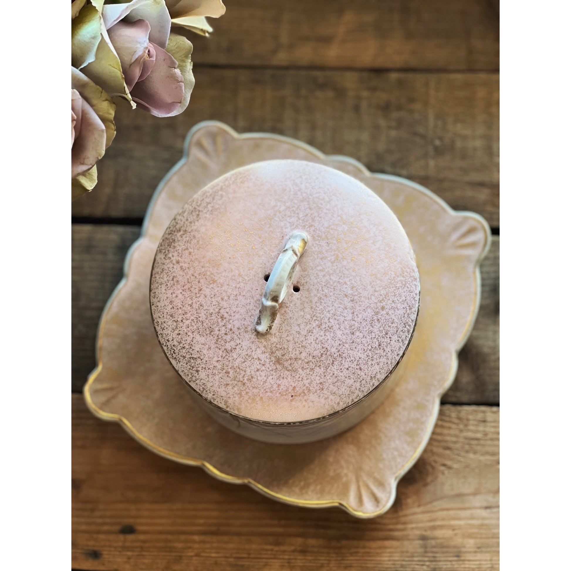 Antique Butter Dish / Cheese Dish