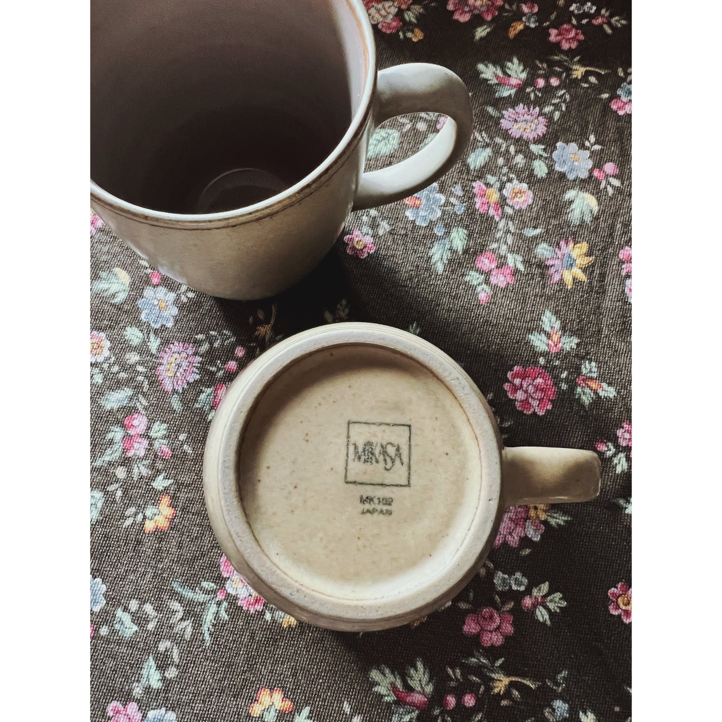 Vintage Mikasa Potter's Art Cafe Latte Mug