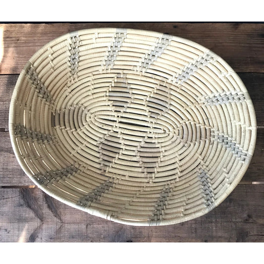 Oval Coiled Basket