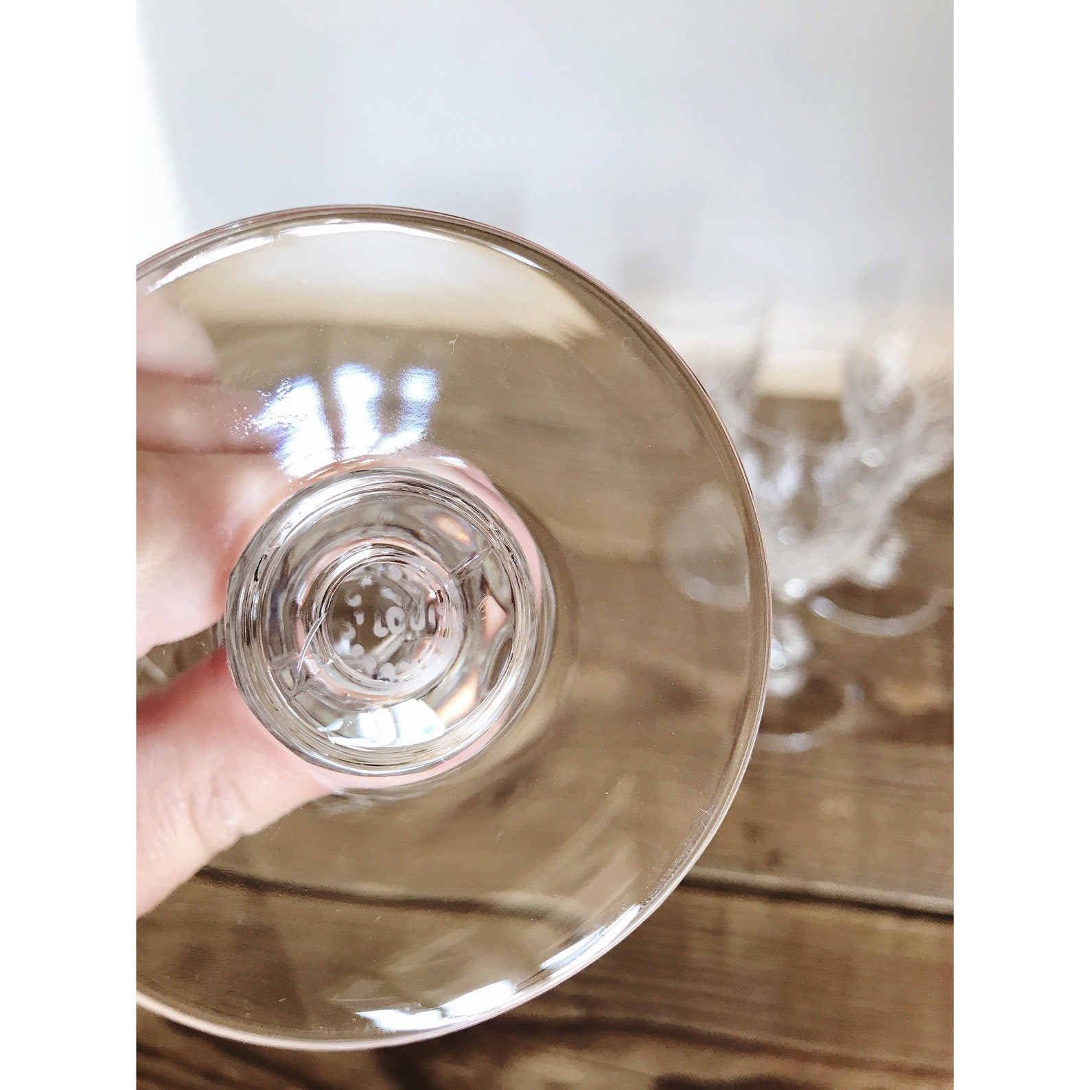 St Louis France Crystal Massenet Burgundy Glass