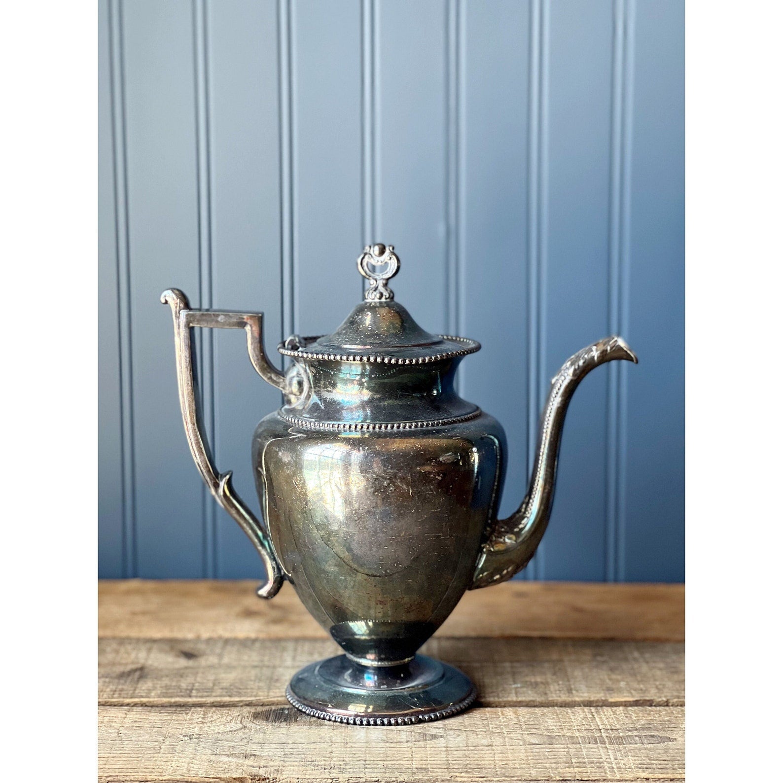 Vintage silver outlet coffee pot