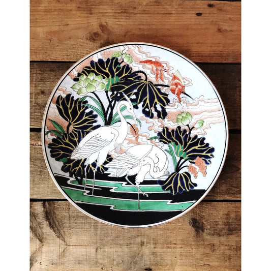 Decorative Vintage Porcelain Plate