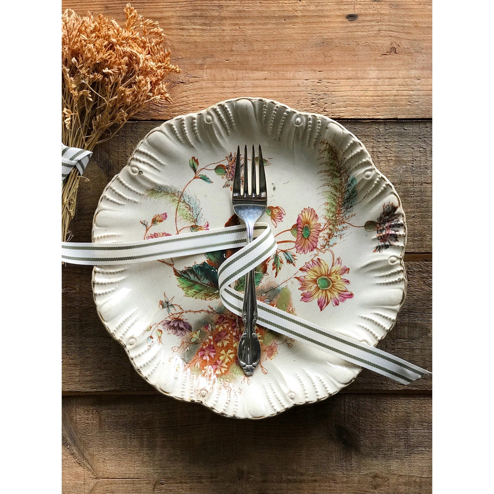 Vintage Wm Rogers Precious Mirror Salad Fork / Dessert Fork