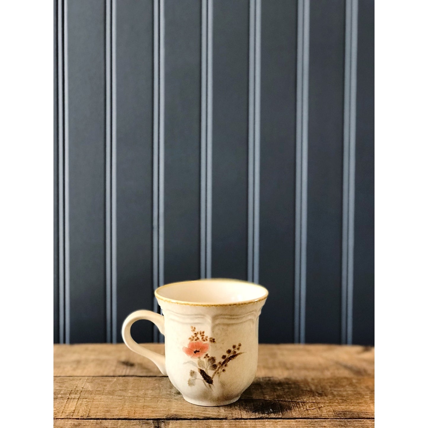 Vintage Mikasa Strawflowers Flat Cup / Mug