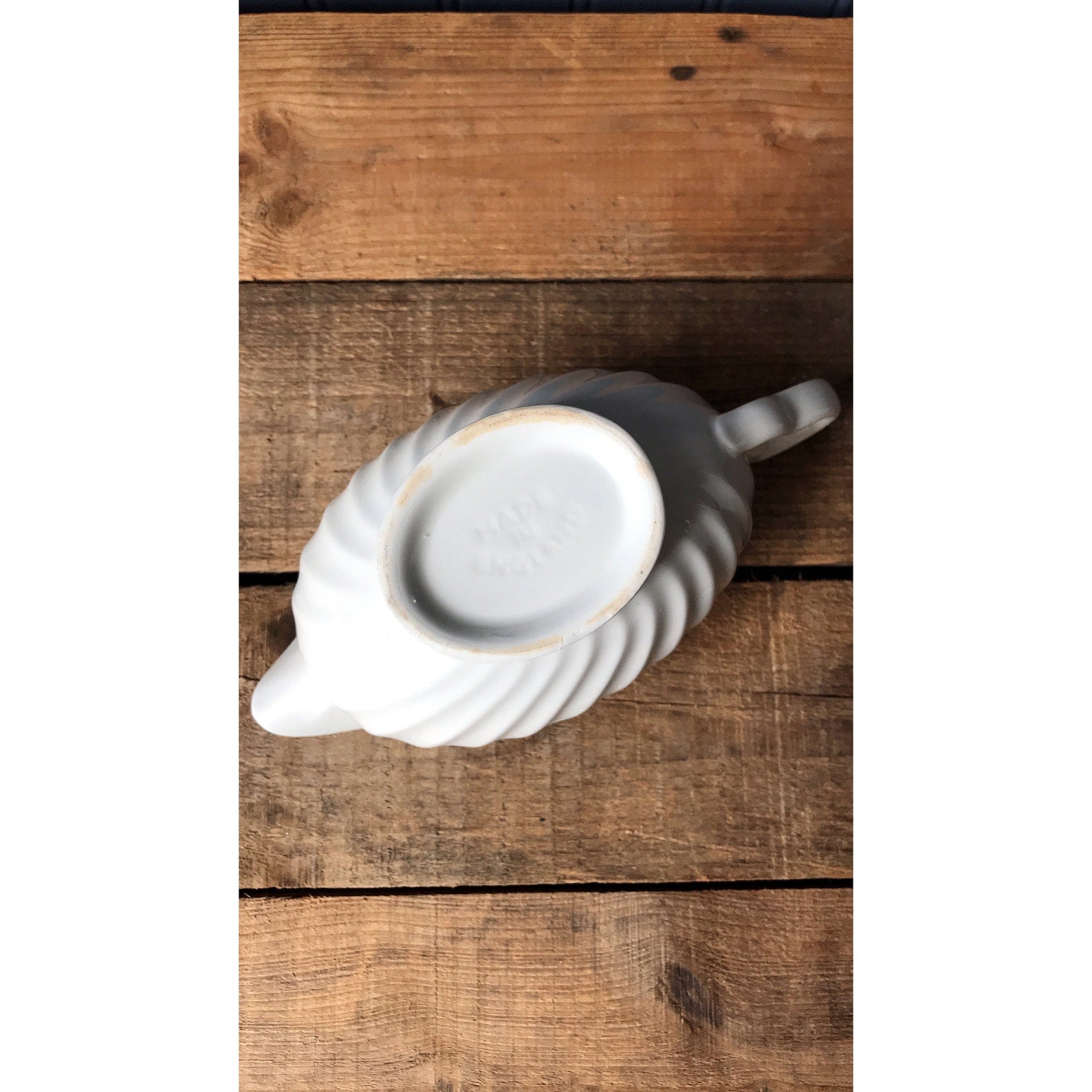 Vintage Johnson Brothers Regency Ironstone Gravy Boat with Under Plate