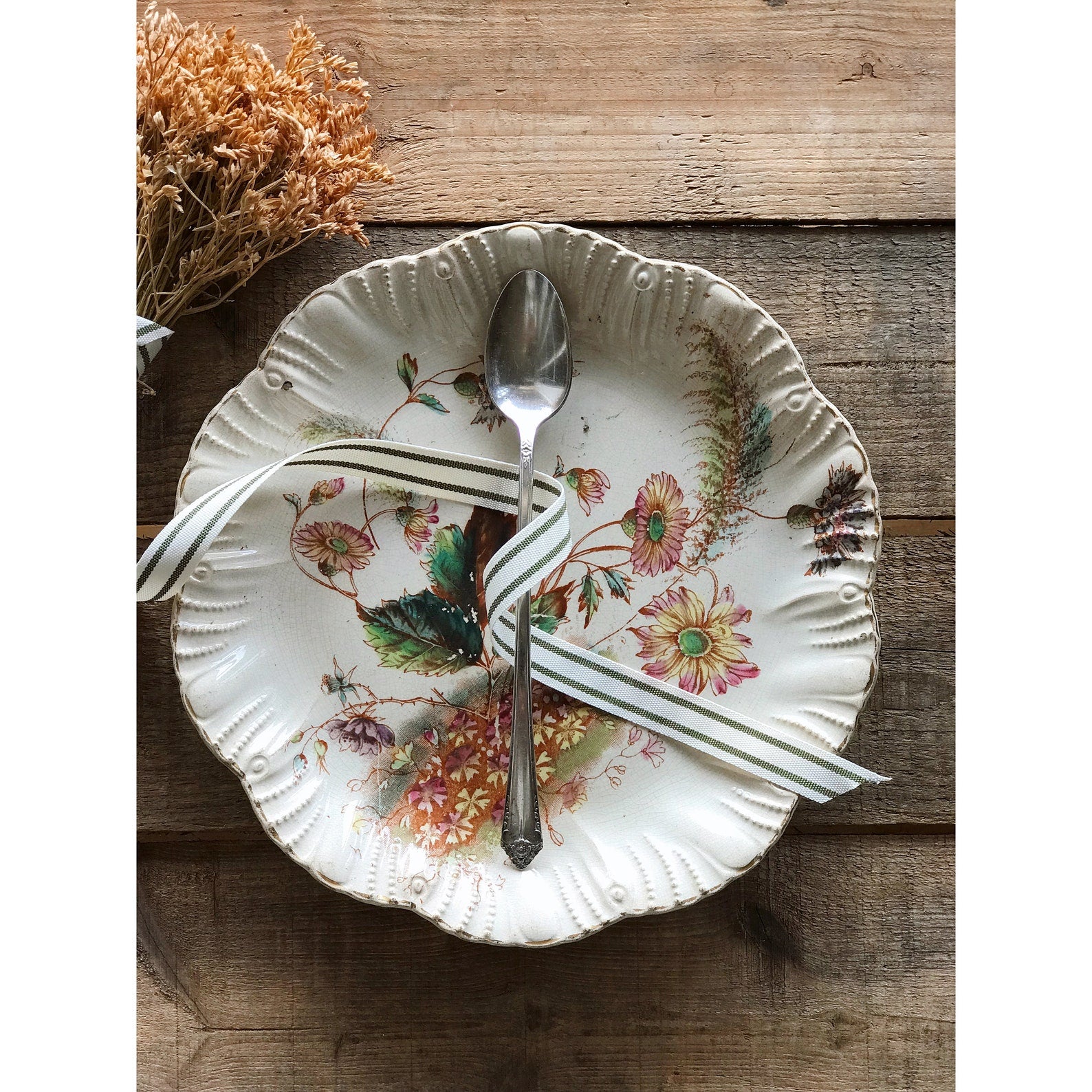 Rogers Reinforced Plate Starlight Iced Teaspoon