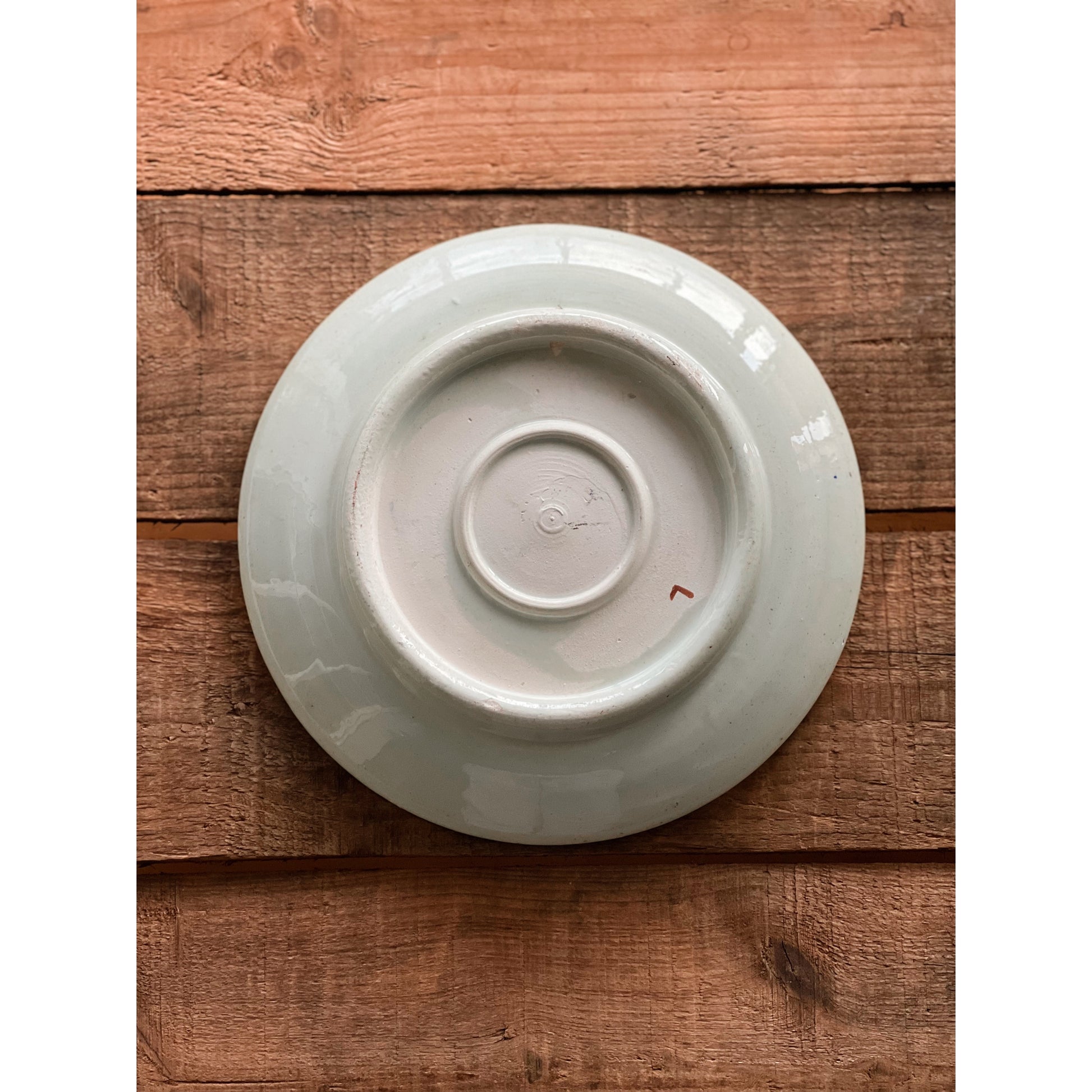 Vintage Hand Painted Wall Plate