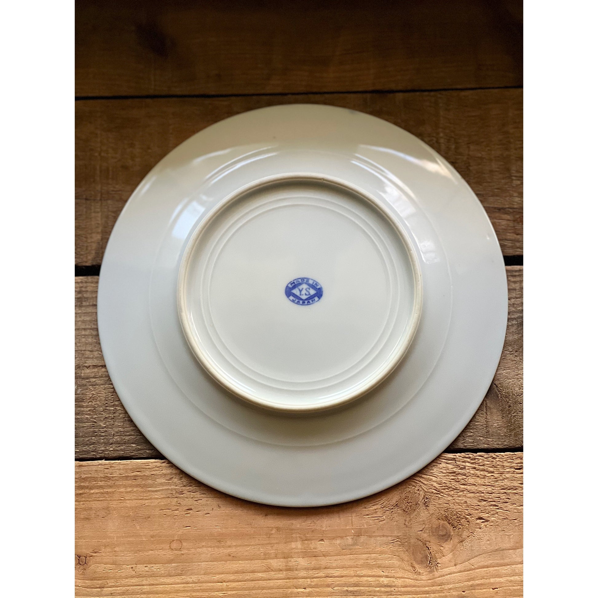Vintage YS Japan Blue Willow Luncheon Plate