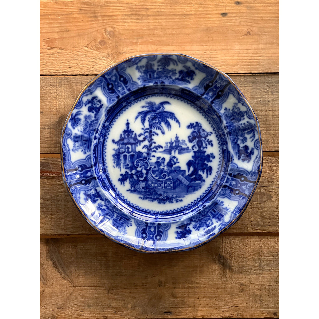 Antique Adams Kyber Flow Blue