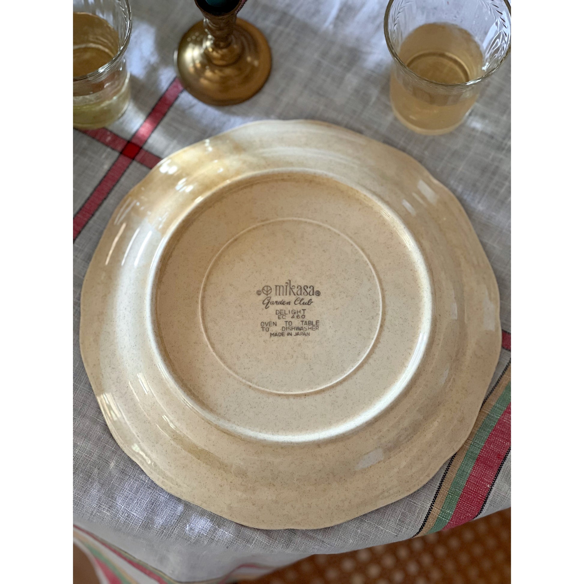 Vintage Mikasa Garden Club Delight Dinner Plate