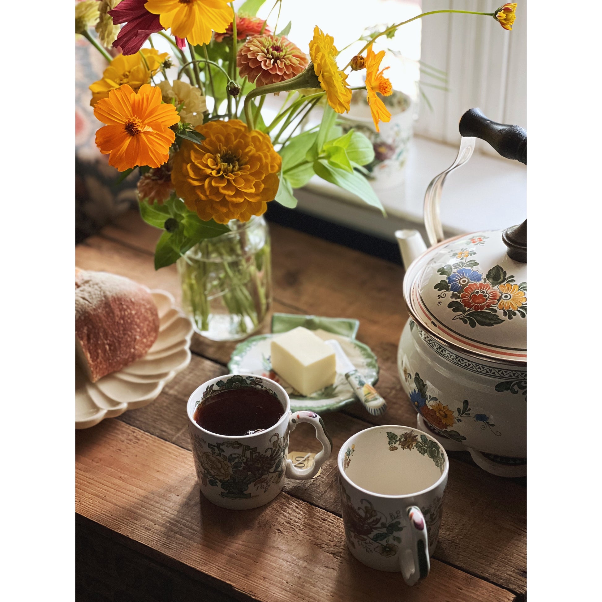 Set of 3 Vintage Mason's Strathmore Mugs