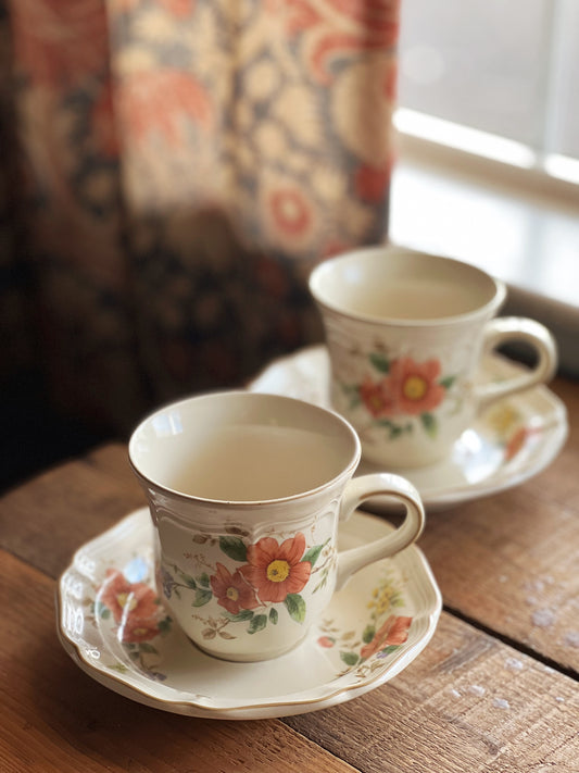 Mikasa Capistrano teacup and saucer set