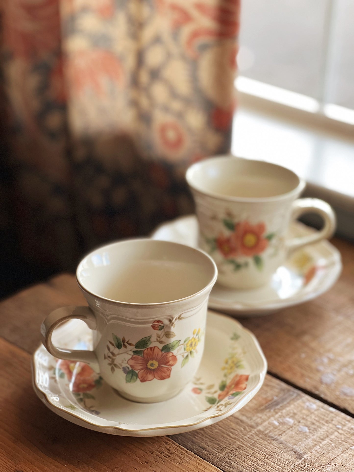 Vintage Mikasa Capistrano Teacup & Saucer Set