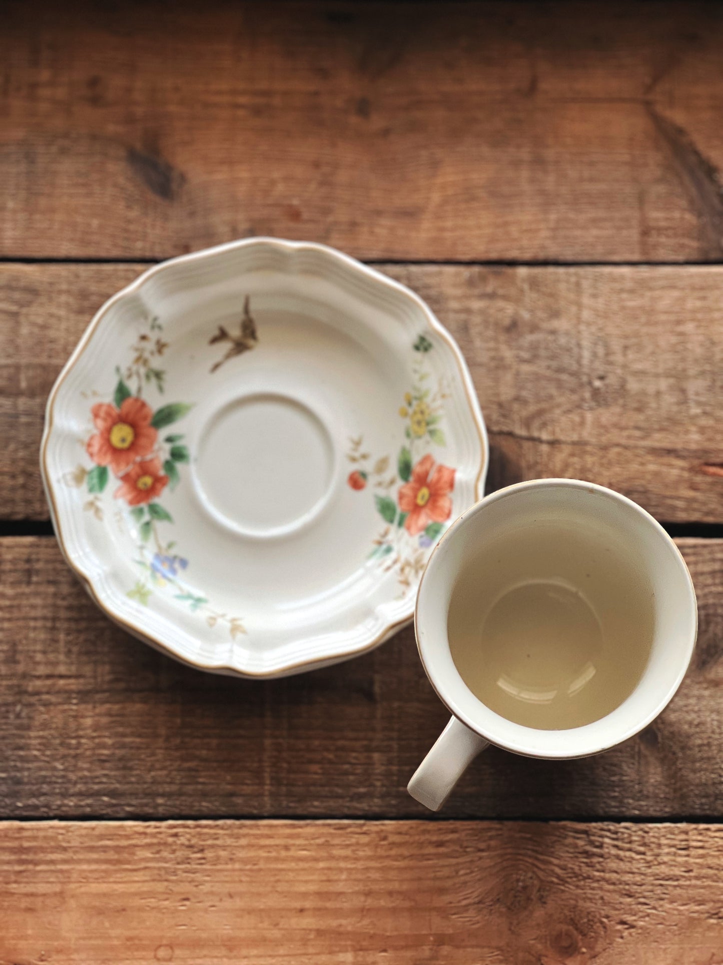 Vintage Mikasa Capistrano Teacup & Saucer Set