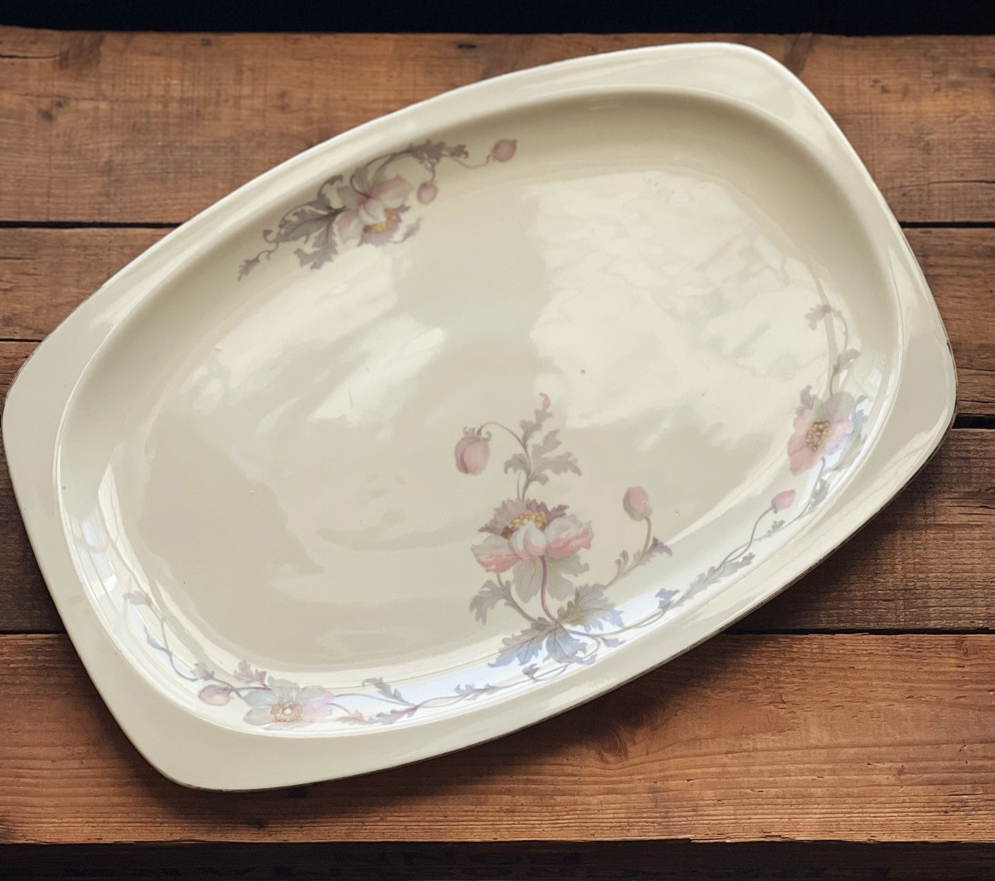 Vintage Epiag Czechoslovakia Pastelle Platter