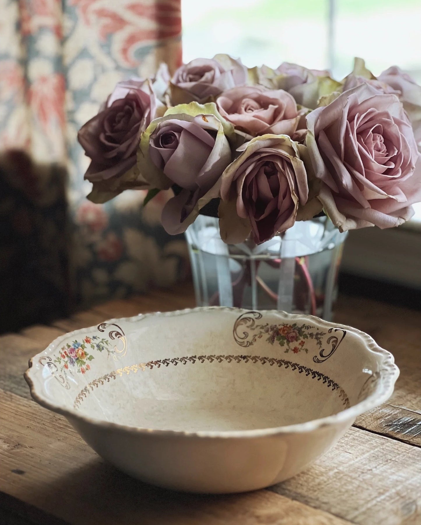 Vintage Steubenville Ivory Vegetable Bowl