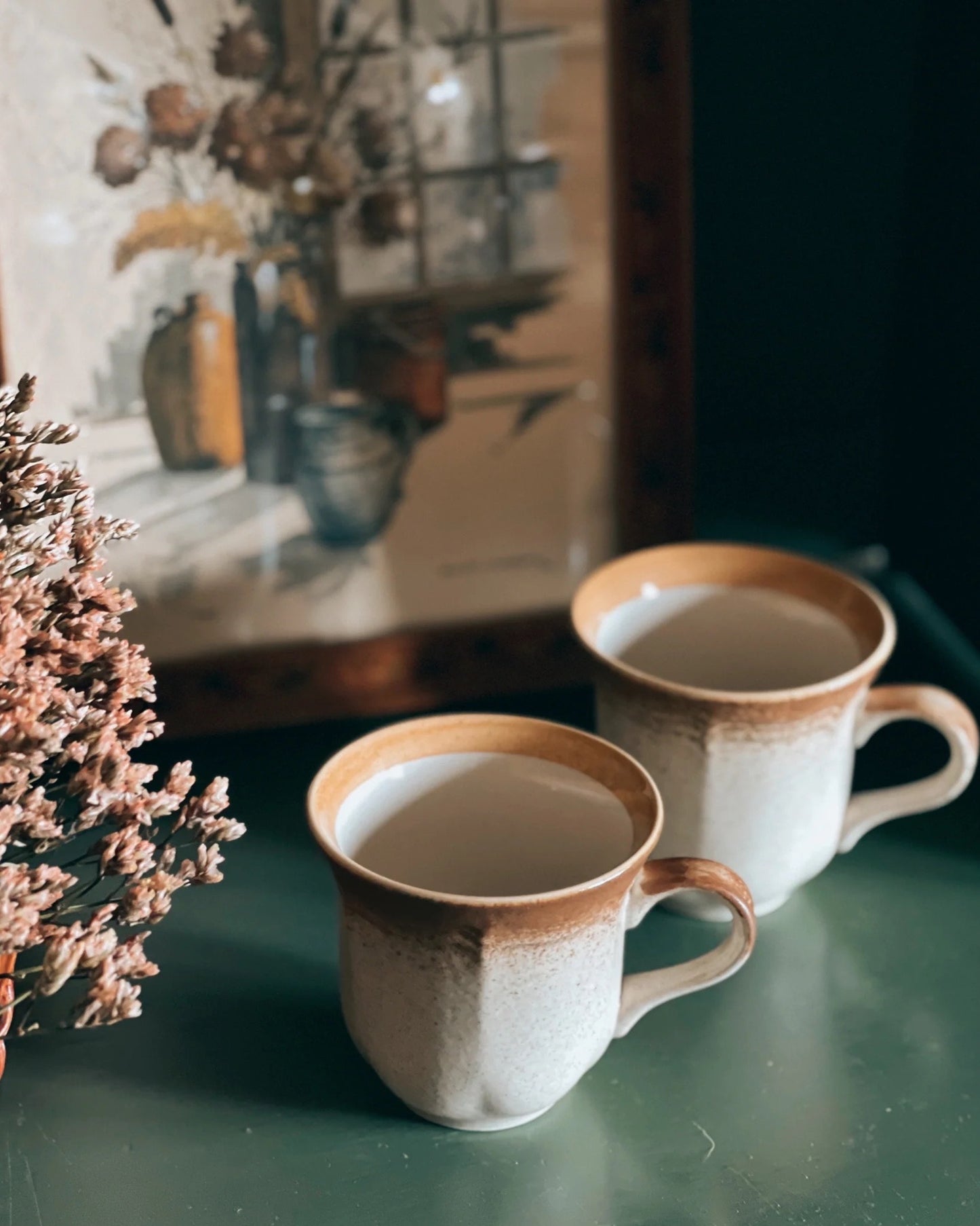 Vintage Mikasa Whole Wheat Flat Cup / Mug