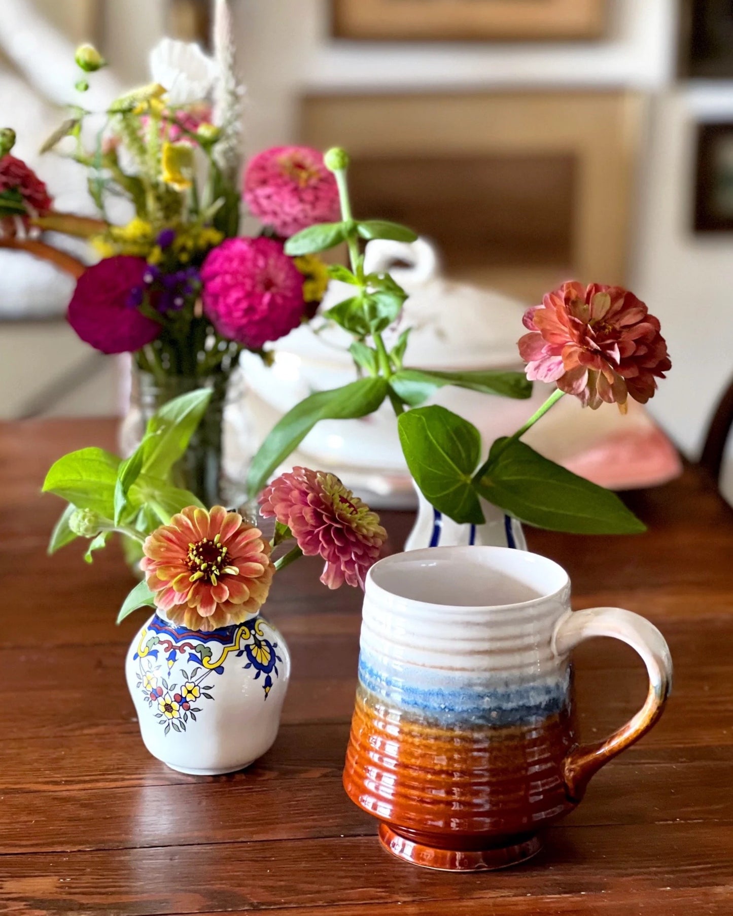 Handmade Vintage Stoneware Mug