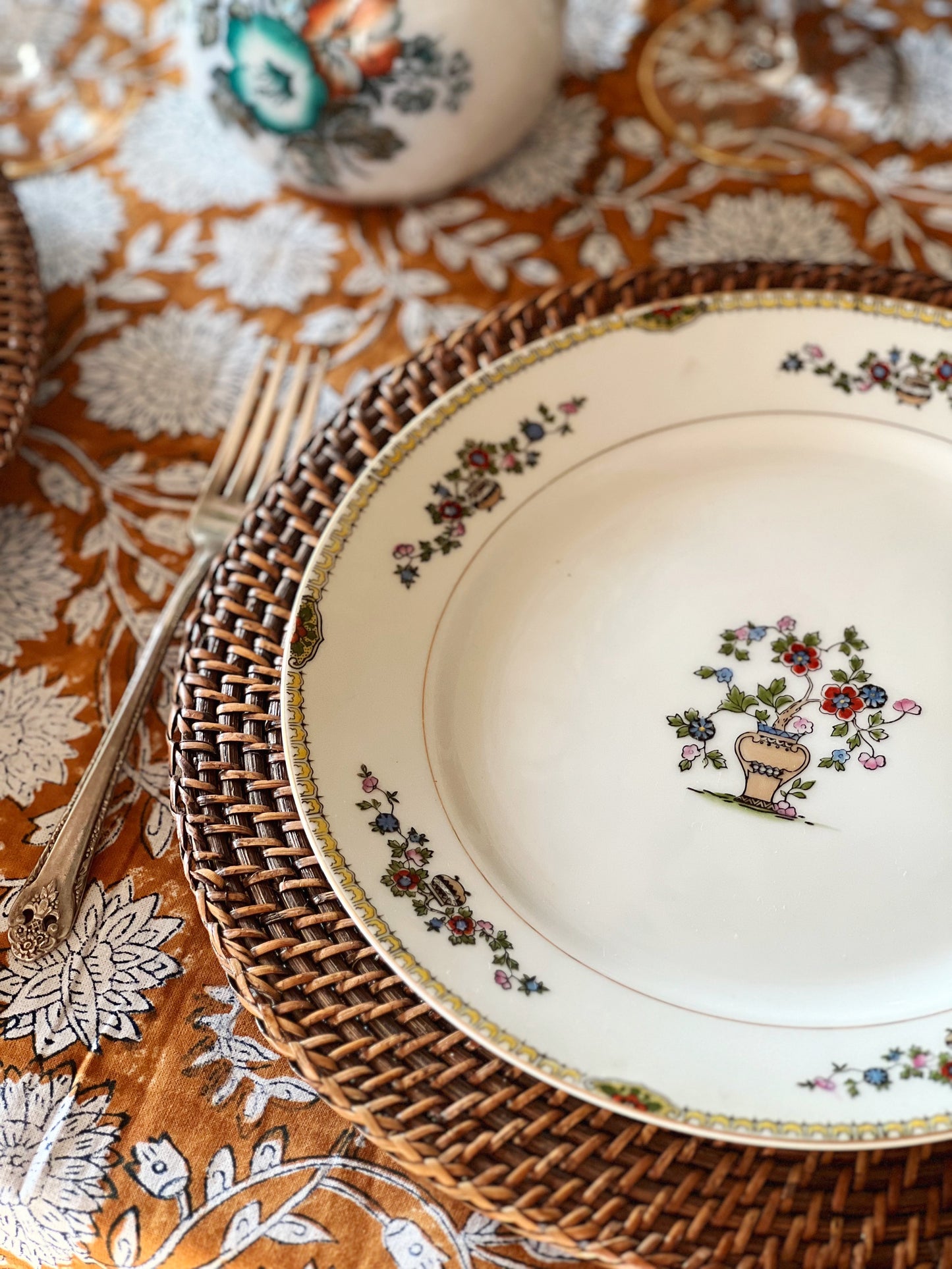 Antique Noritake Shantung Dinner Plate