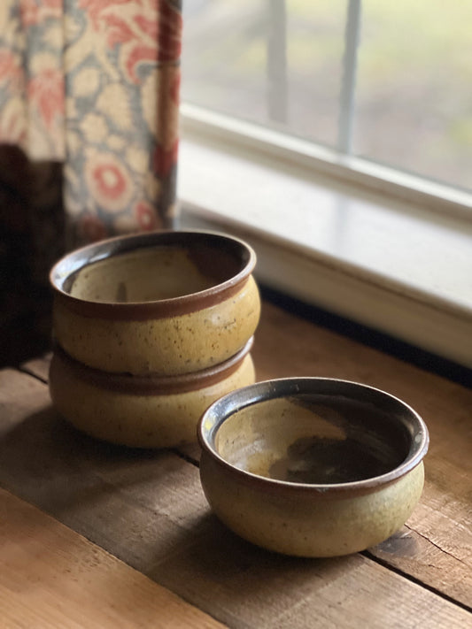 Vintage Hand Made Pottery Bowl