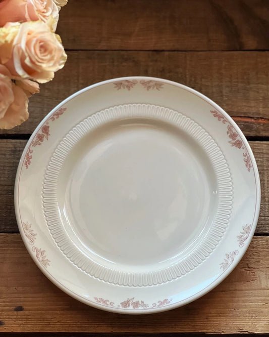 Vintage Syracuse China Floral Luncheon Plate