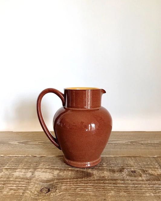 brown Denby Harlequin pitcher