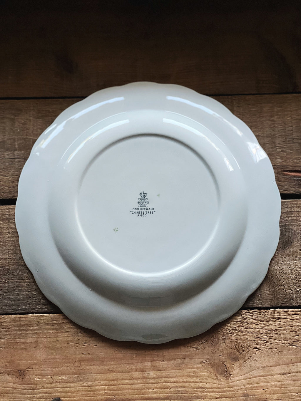 Antique Booths Chinese Tree Dinner Plate