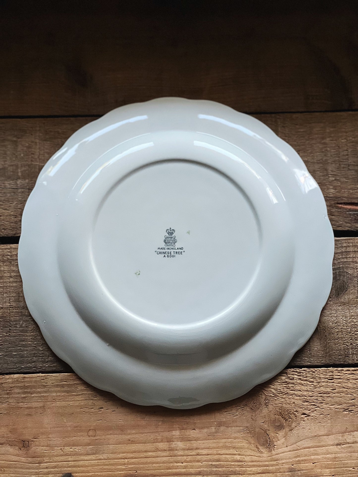 Antique Booths Chinese Tree Dinner Plate