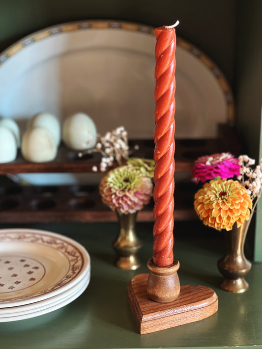 Pair of Tiny Vintage Brass Vases