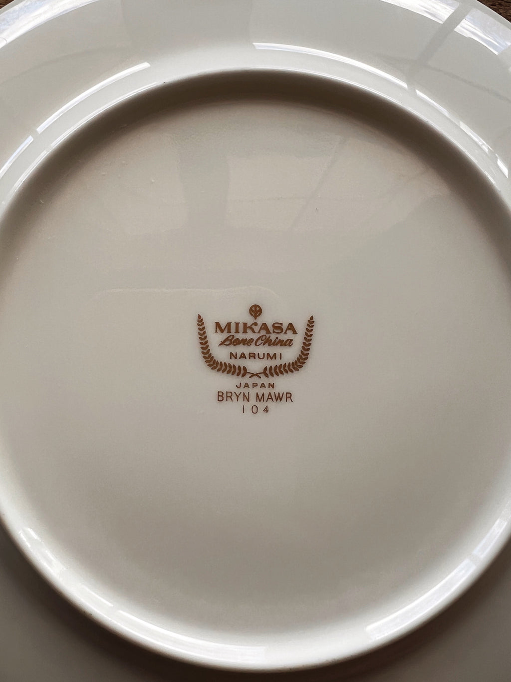 Vintage Mikasa Narumi Bryn Mawr Salad/Dessert Plate