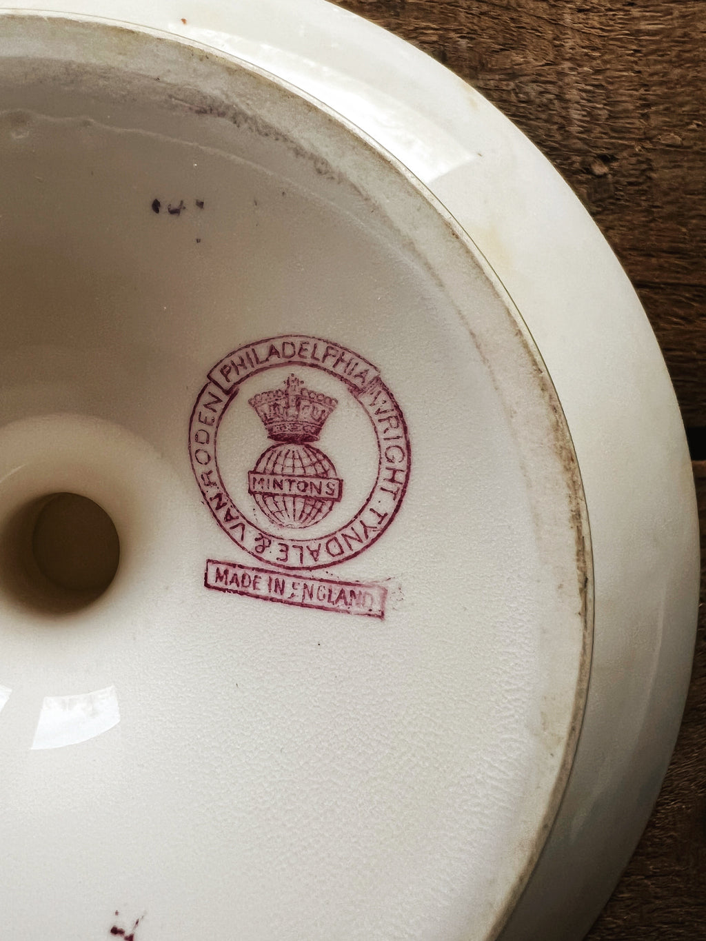 Antique Minton Wright Tyndale & Vanroden Philadelphia Cake Stand