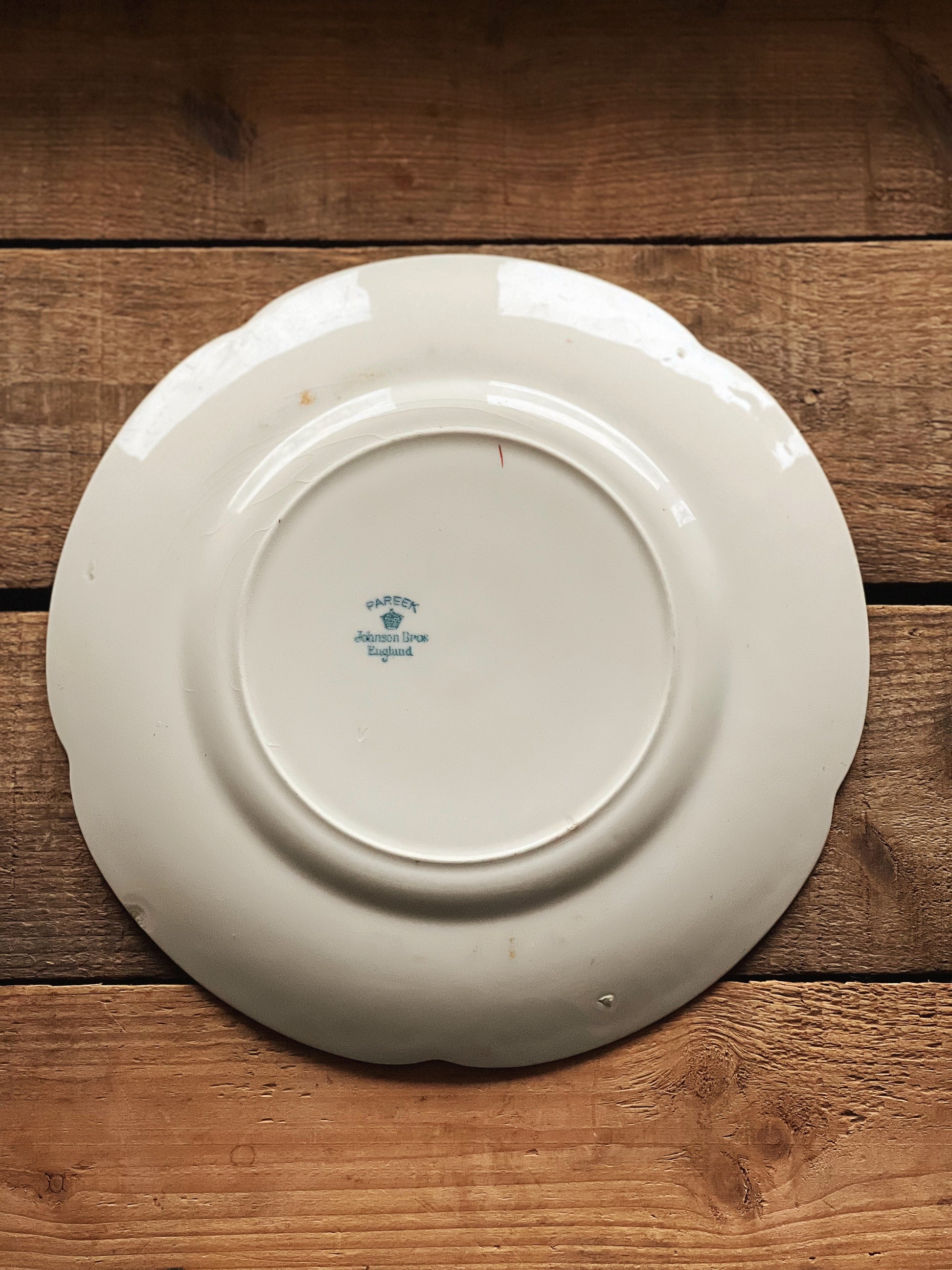Vintage Johnson Brothers Pareek Luncheon Plate
