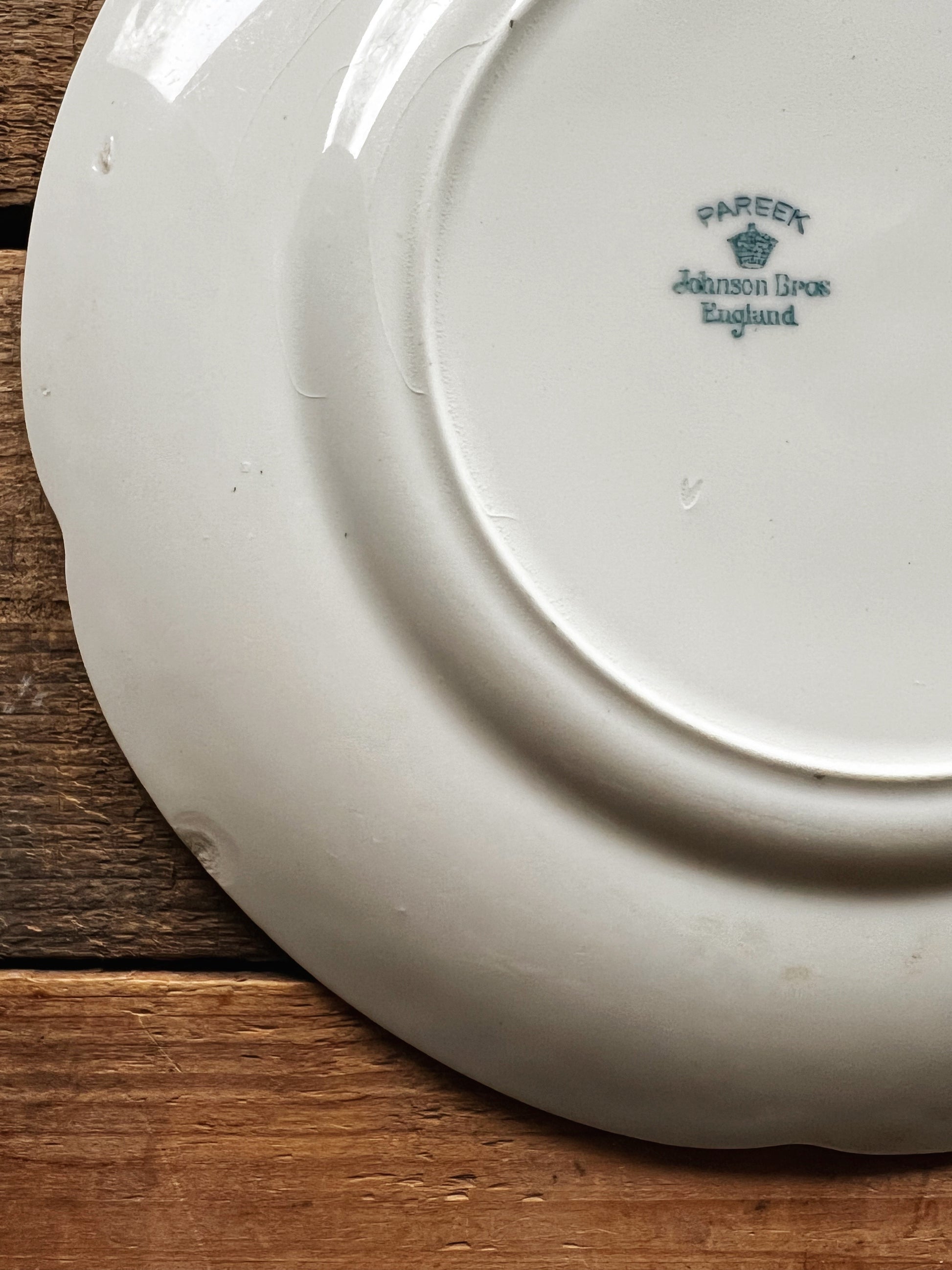 Vintage Johnson Brothers Pareek Luncheon Plate